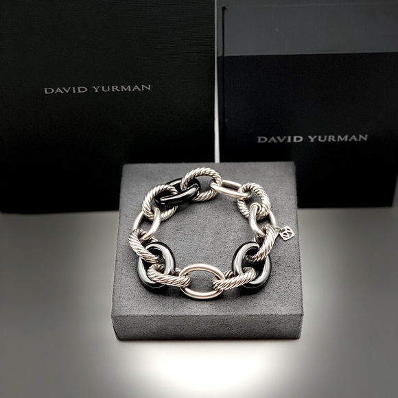 David Yurman Extra Large Oval Link Bracelet, 8.5" - Picture 12 of 16